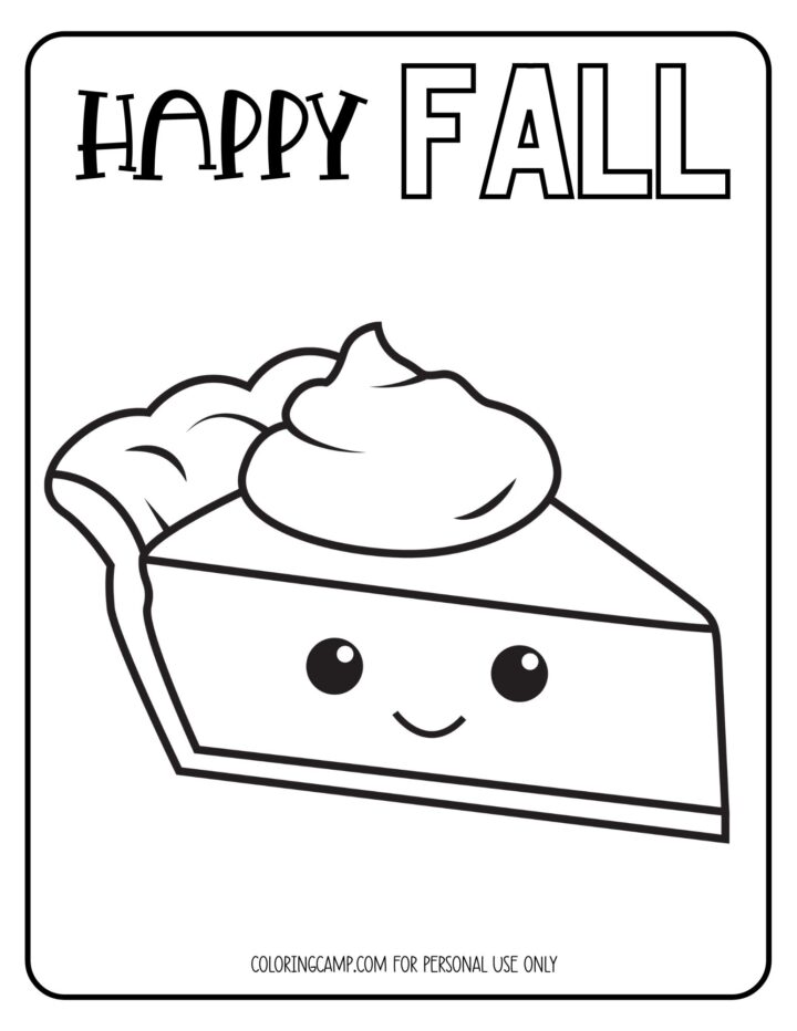 Fall Coloring Pages | www.coloringcamp.com