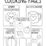 Thankful Coloring Pages