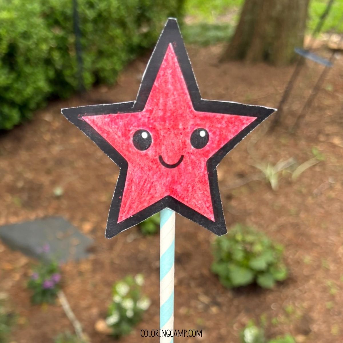 Patriotic wand craft. 